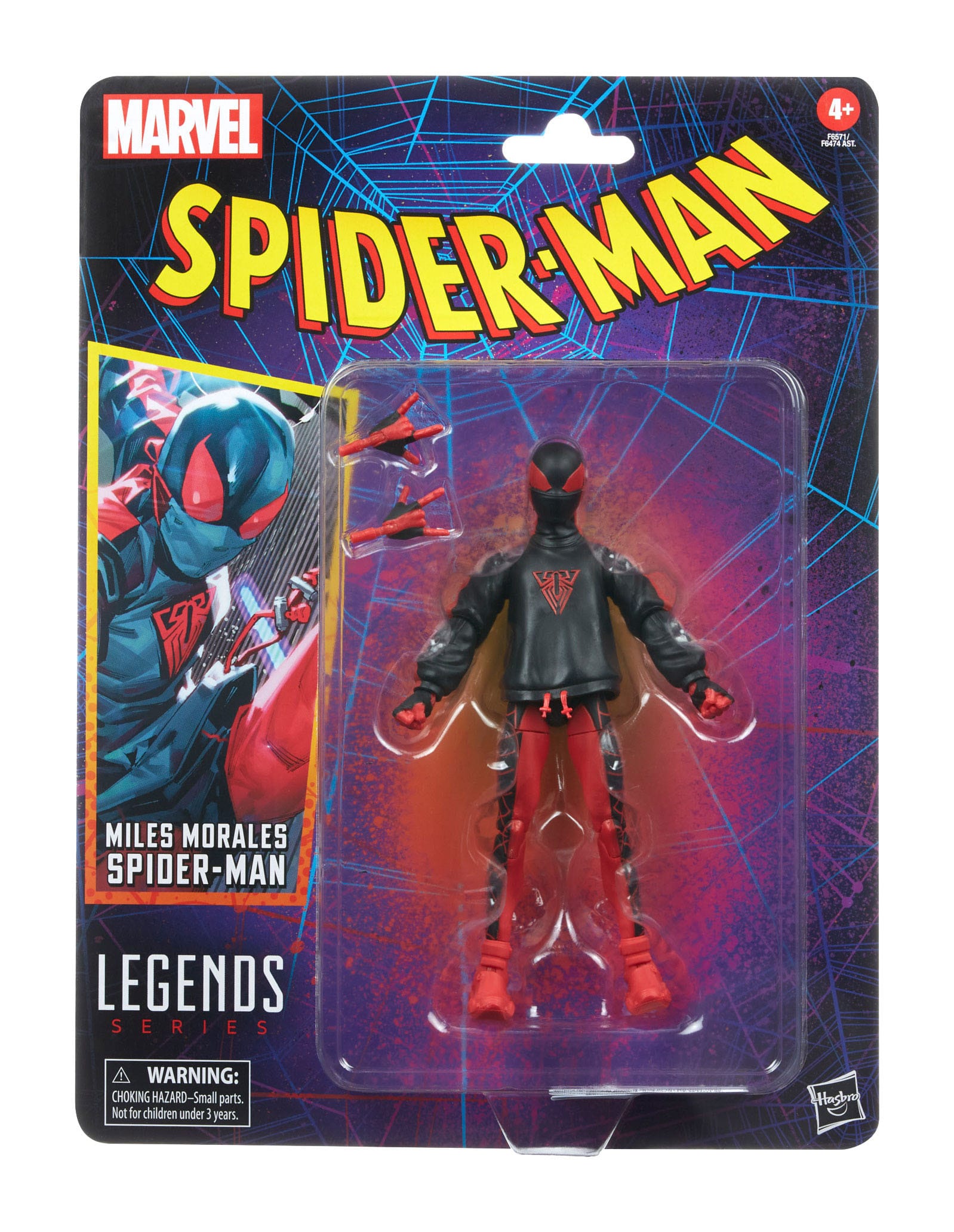 Marvel Legends Retro Spider-Man Miles Morales Spider-Man – Infinity  Collectables