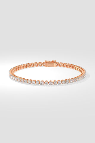 Heart Baguette Bracelet – Luxor Diamonds