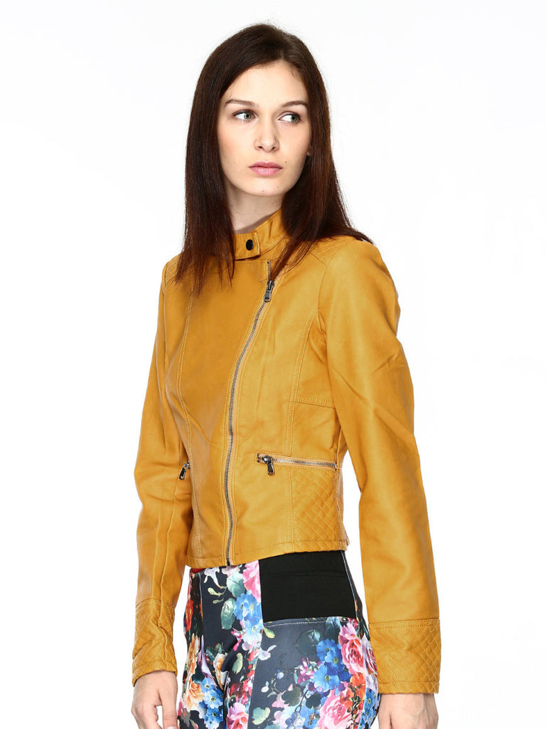 mustard yellow jacket