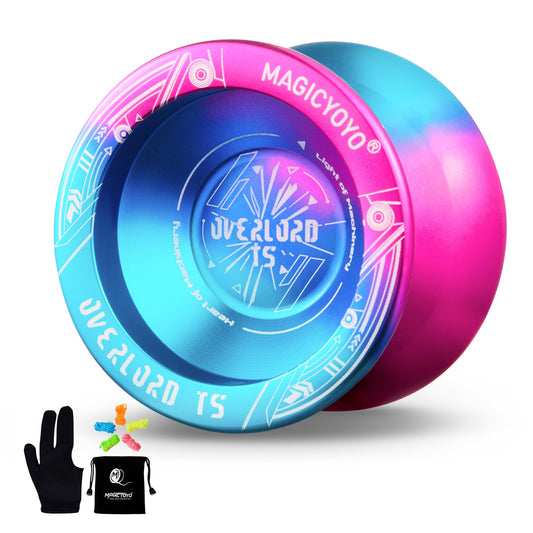 MAGICYOYO D4 UFO Responsive Yoyo, Professional Looping Yo Yo for Kits  Beginner, Plastic Yo-Yo Great for 2A Tricks