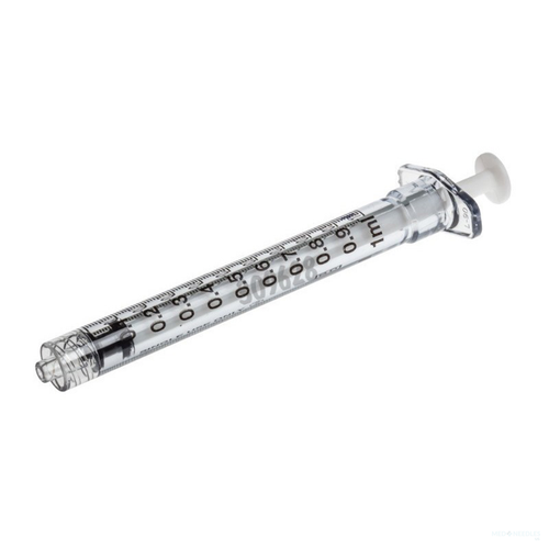 1 mL - BD™ 309628 | Needle) 100 Use MedNeedles-US Tip Syringe Luer-Lok™ General — (No