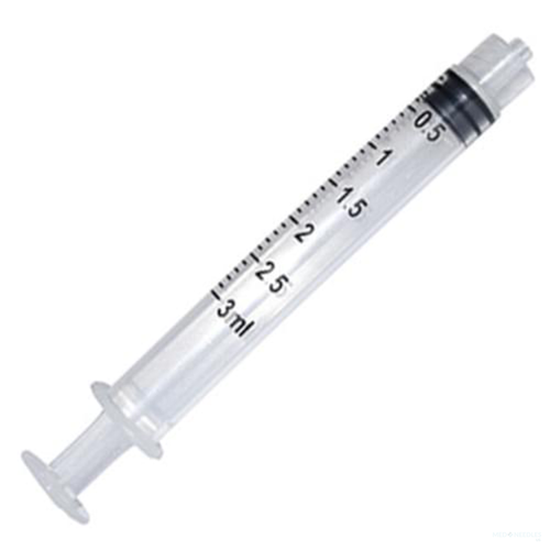 3mL  25G x 1 - SOL-M™ 1832510 Luer Lock Syringe with