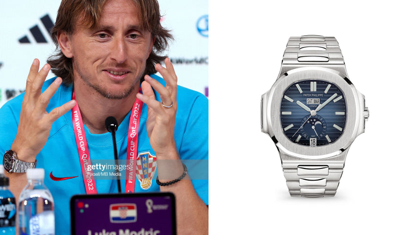 luka modric luxury watch collection patek philippe