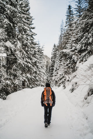 winter hiking