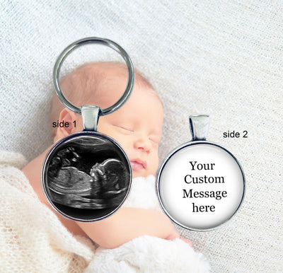 Sonogram keychain sales