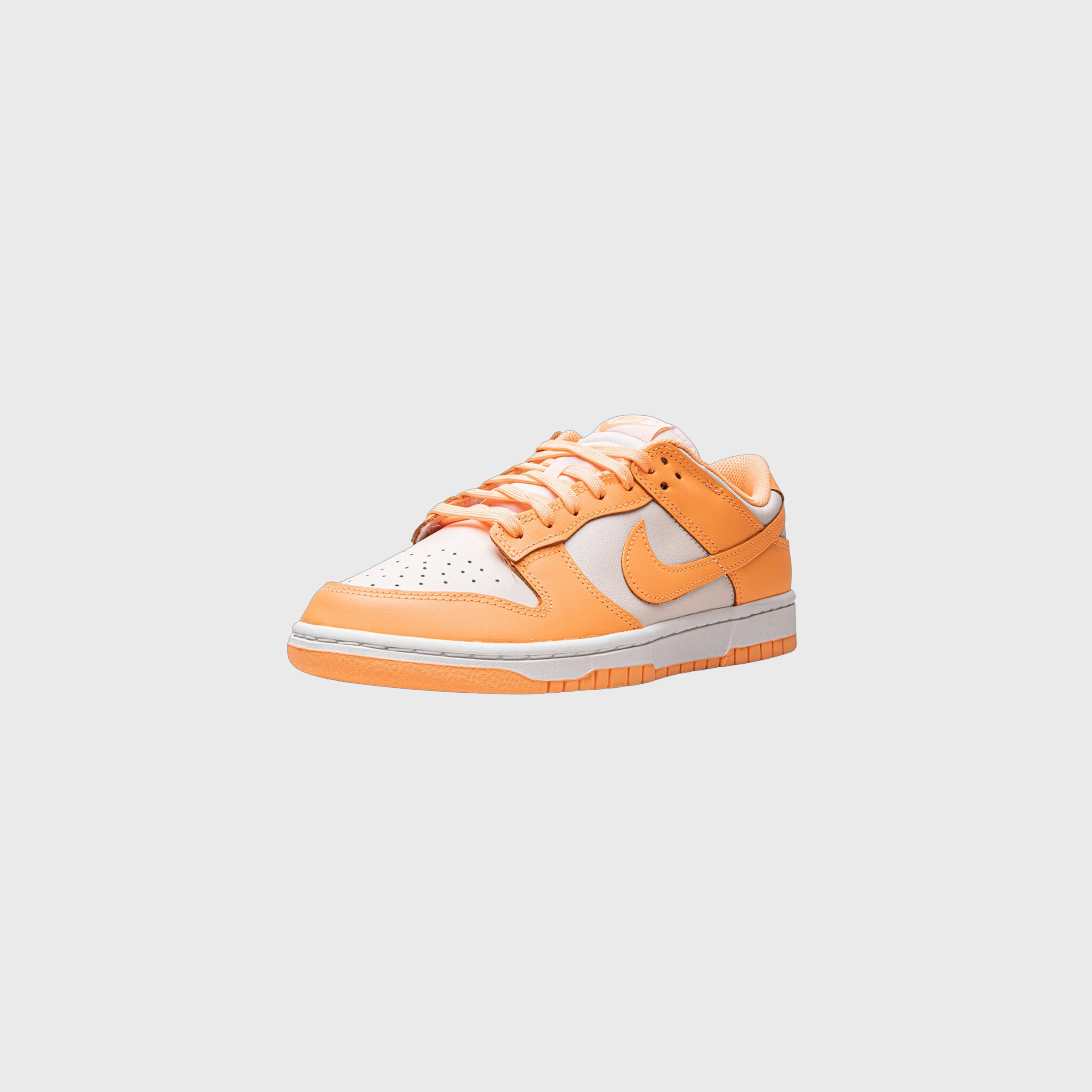 nike low dunk peach cream