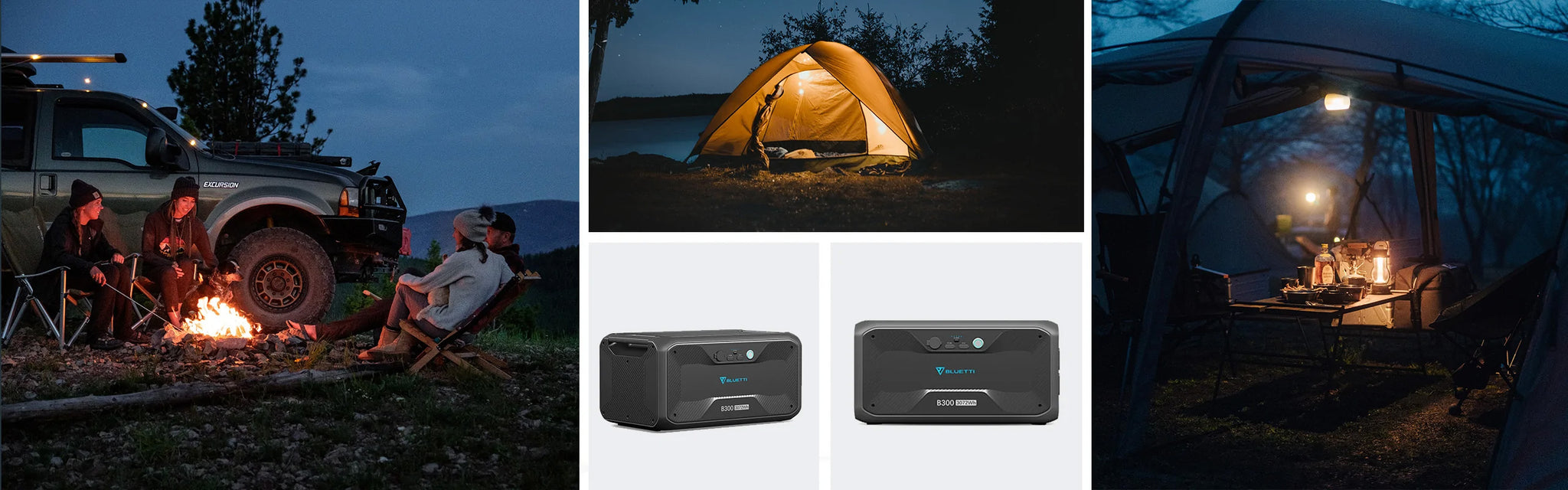 BLUETTI B300 Expansion Battery 3,072Wh - Camping