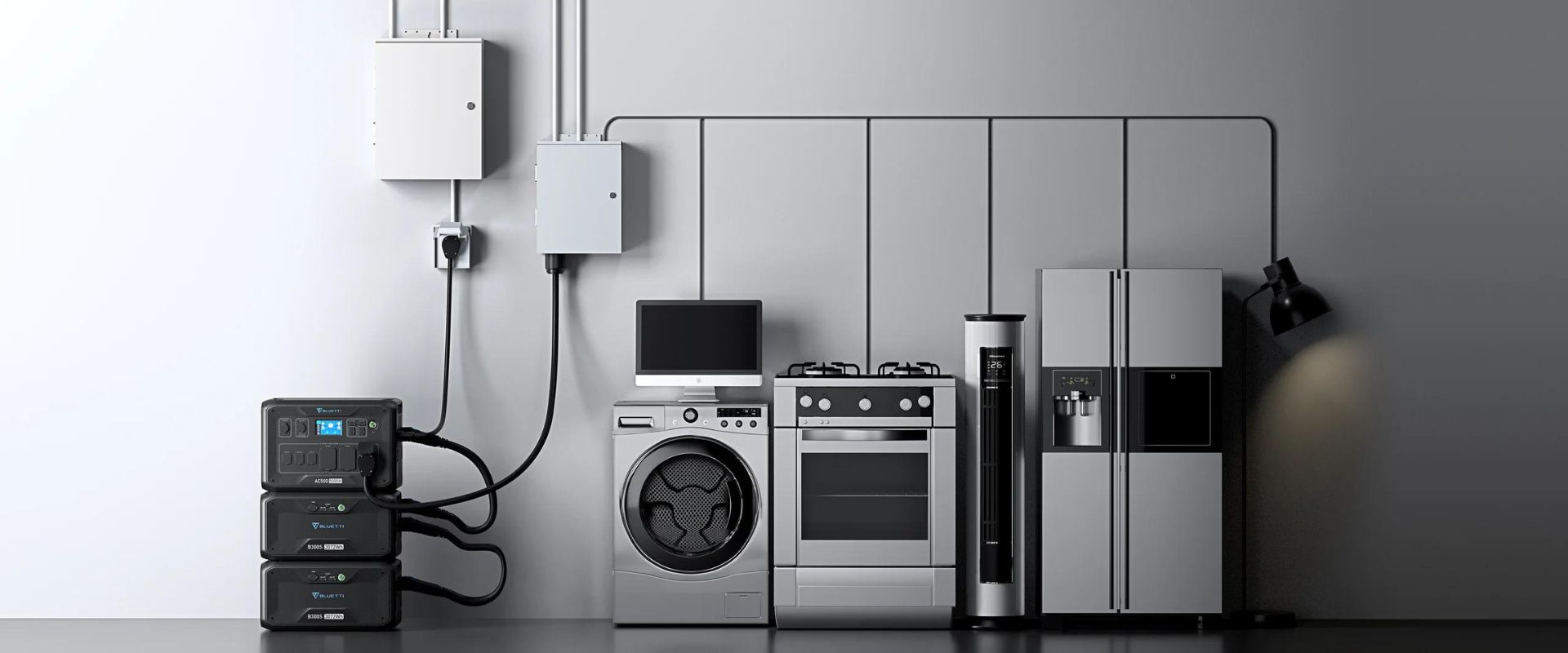 BLUETTI AC500 Home Integration Kit With BLUETTI AC500 And 2 B300S Batteries
