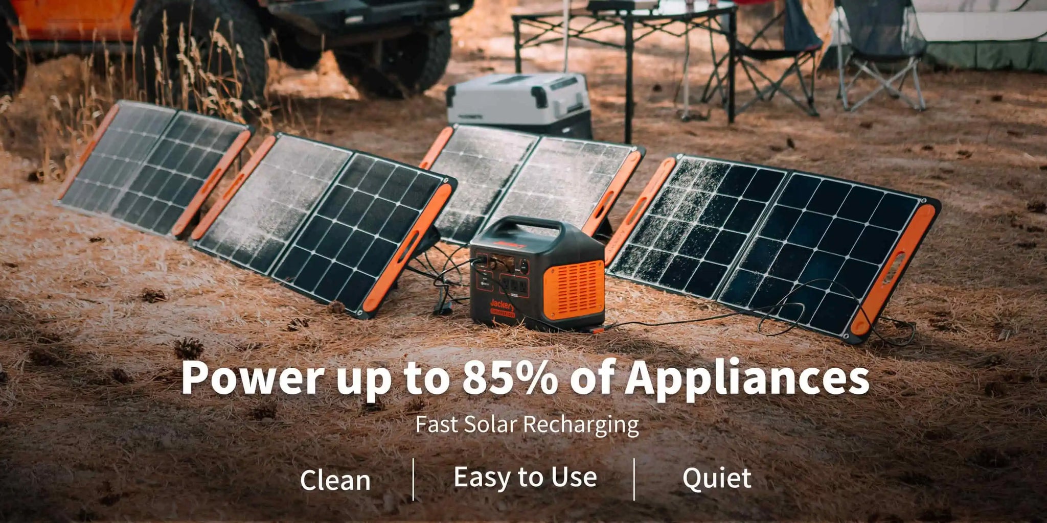 Jackery Solar Generator 1500 Explorer 1500 SolarSaga 100W Power Up To 85% Of Appliances