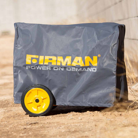 Firman Medium Size Portable Generator And Inverter Cover Outdoors