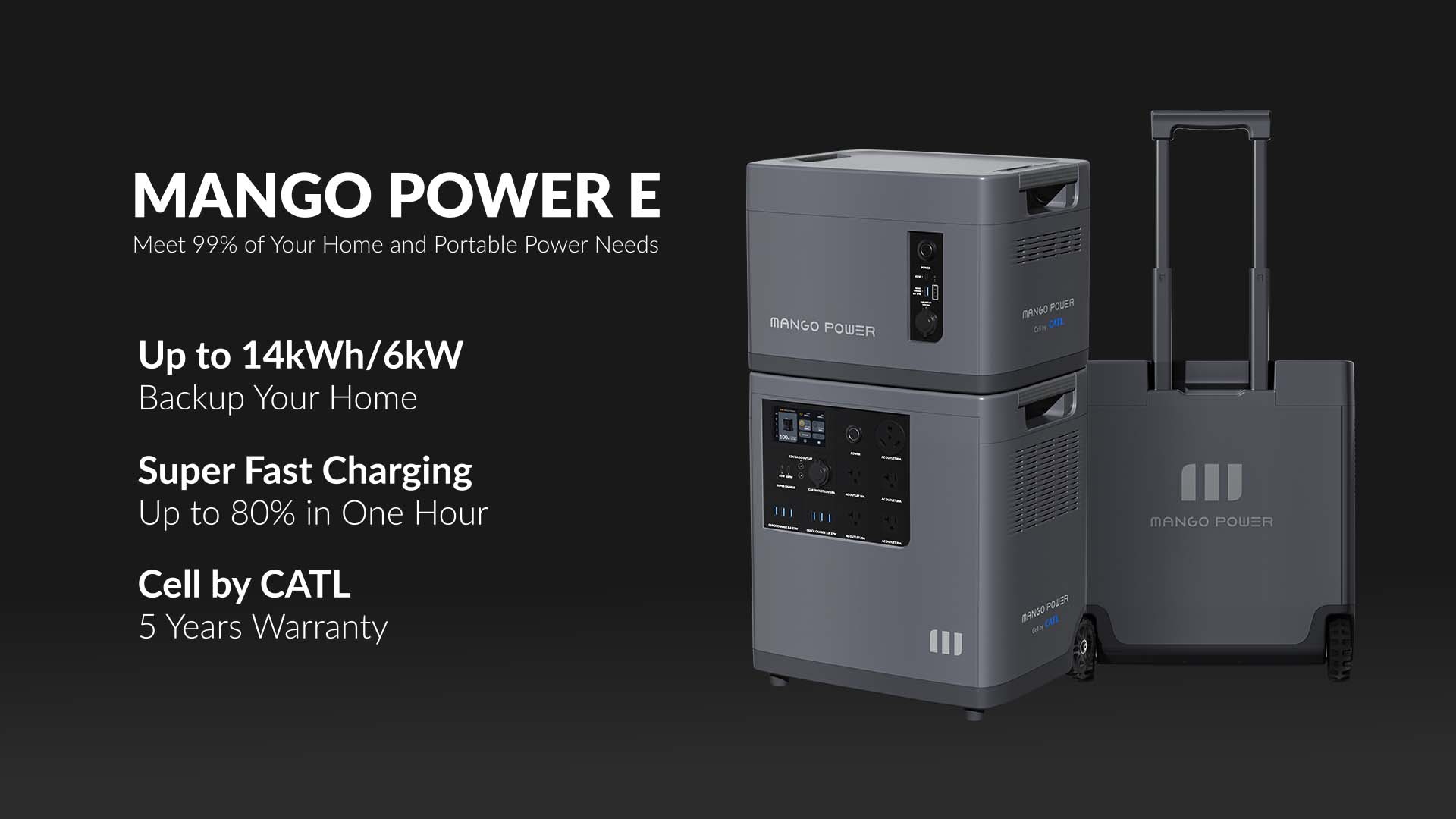 Meet 90% Of Your Home Power Needs With The Mango Power E