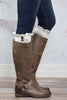 Ivory Boot Cuffs with Crochet Top