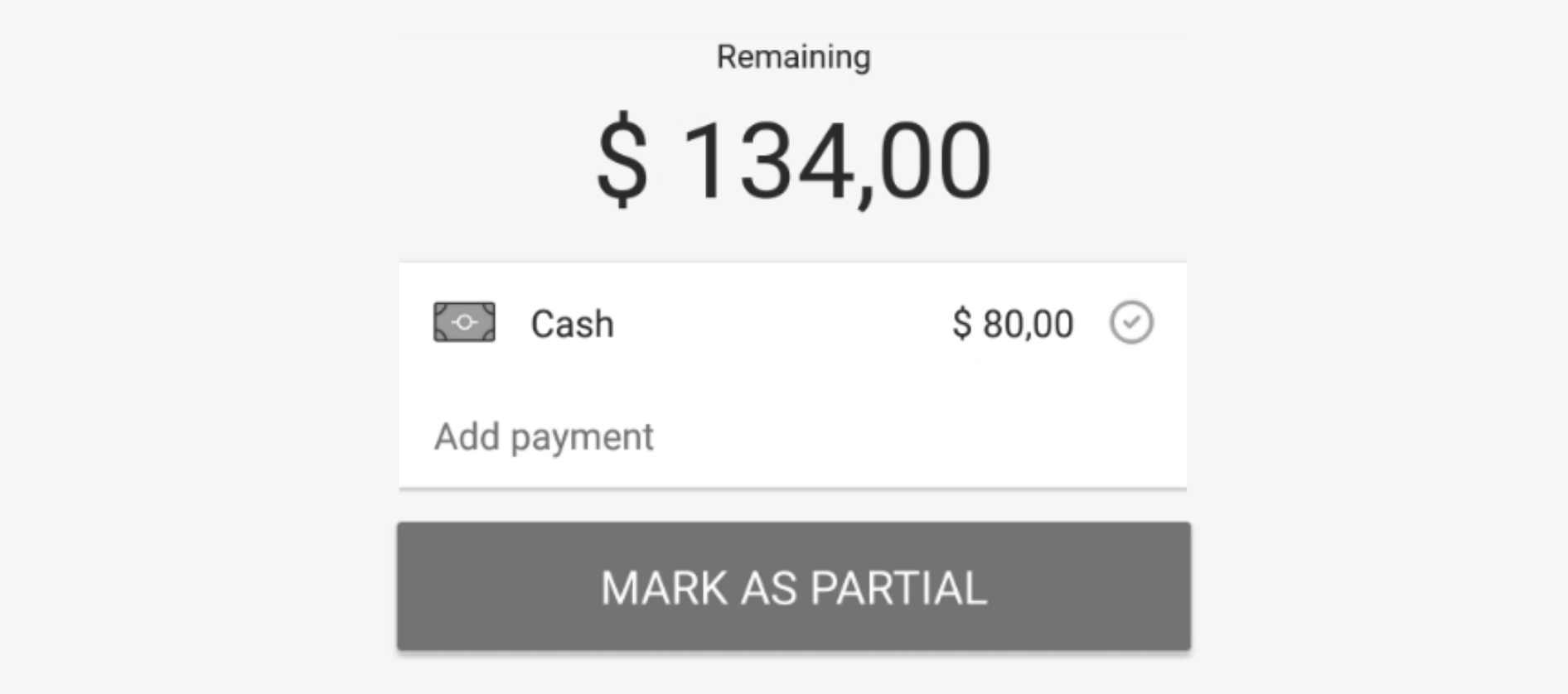 Shopify Partial Payments
