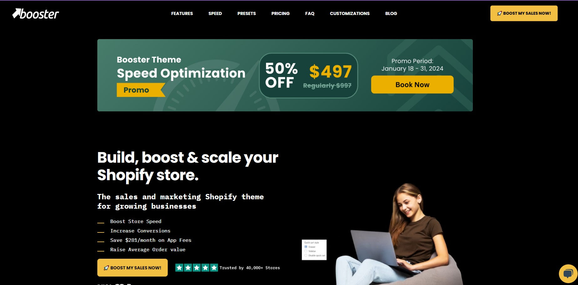 Booster - Best Converting Theme for clothing stores