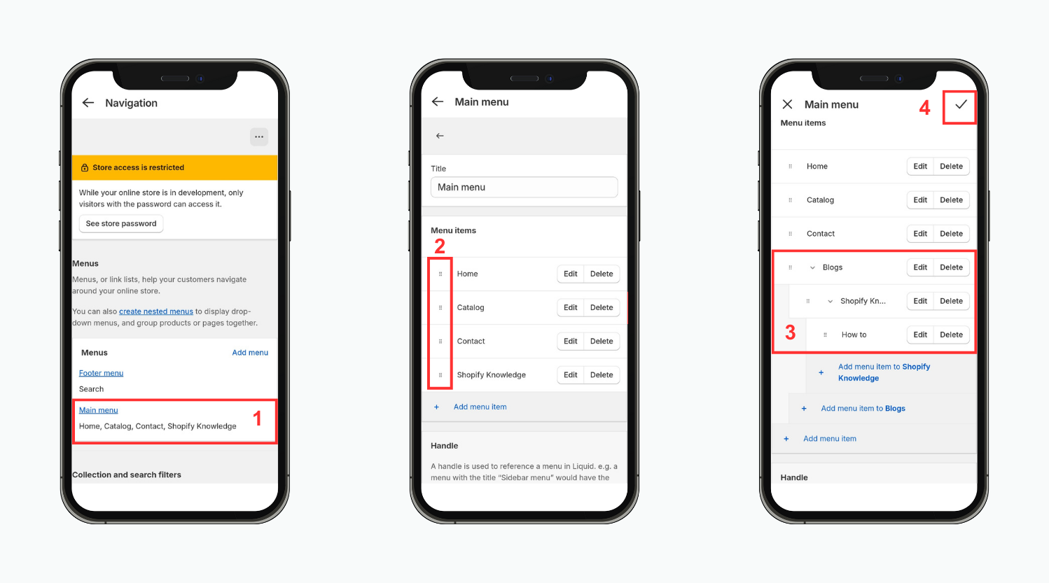 Add a Drop-down Menu by Using iPhone/ Android