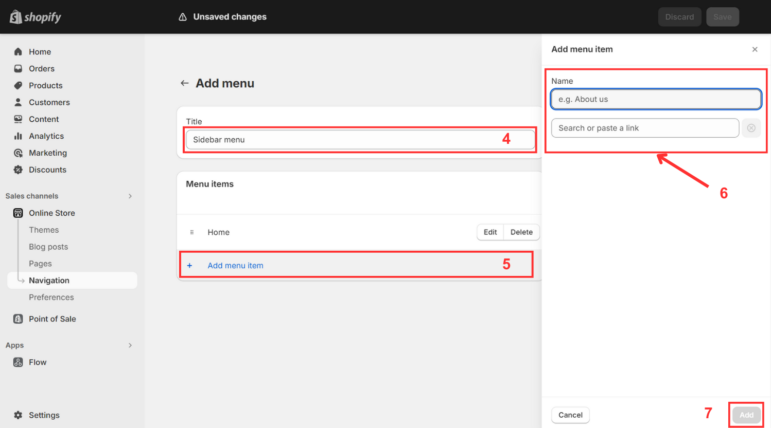 Drop-Down Menu Editor