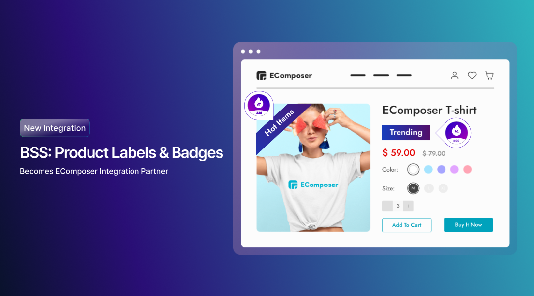 EComposer BSS Product Labels & Badges