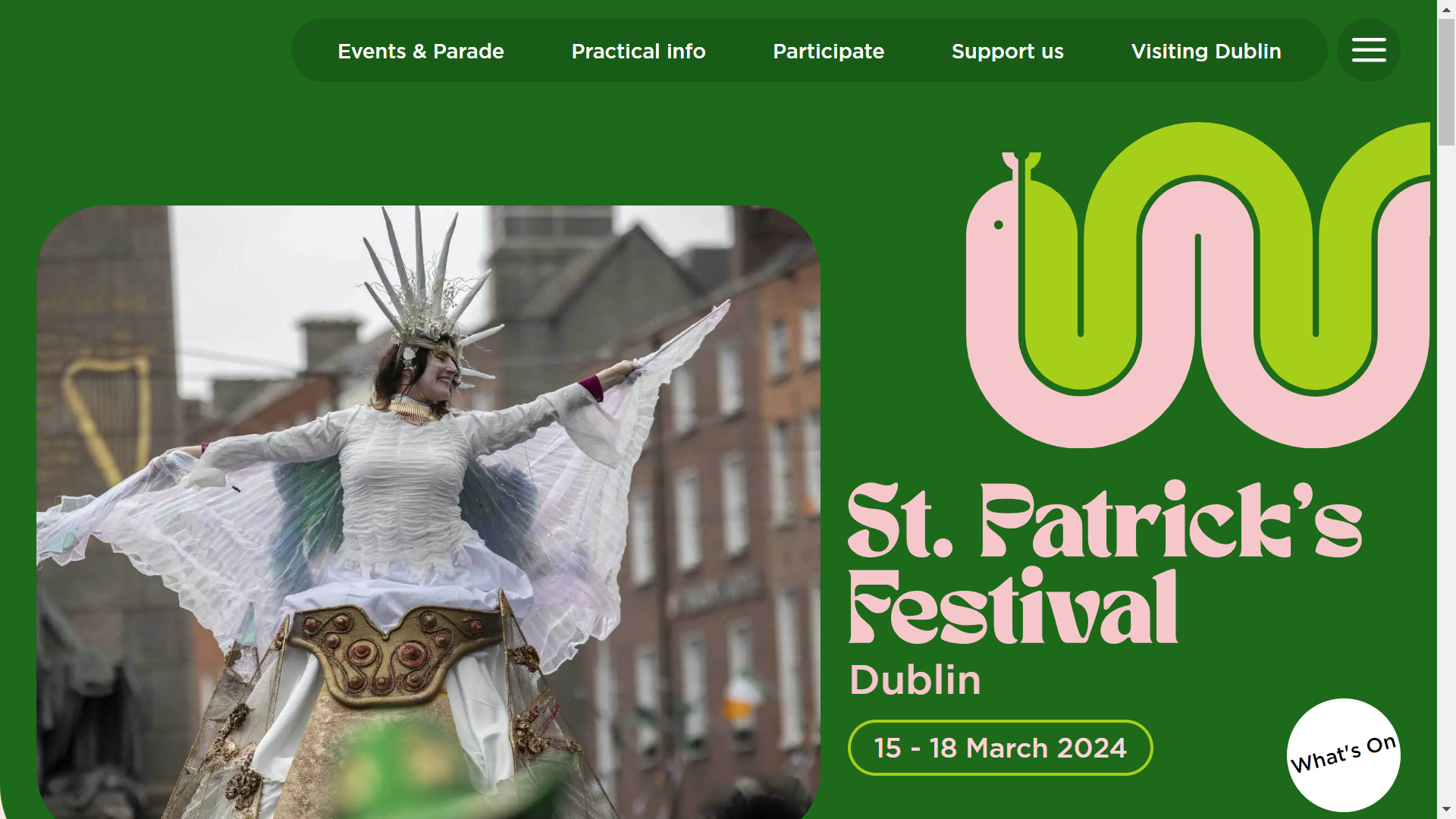 St.Patrick’s Festival in Dublin