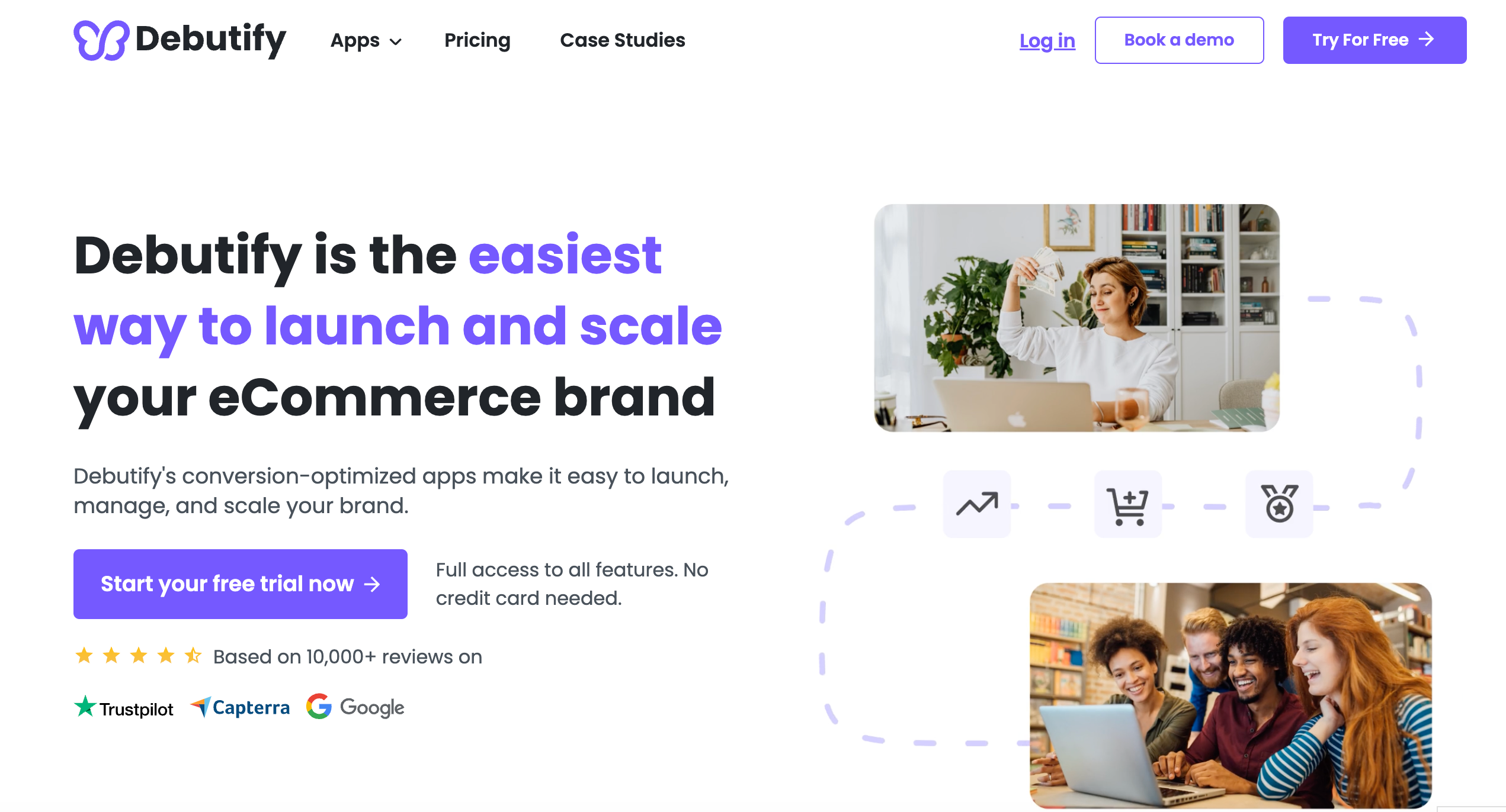 Debutify is an optimal Shopify theme for clothing stores