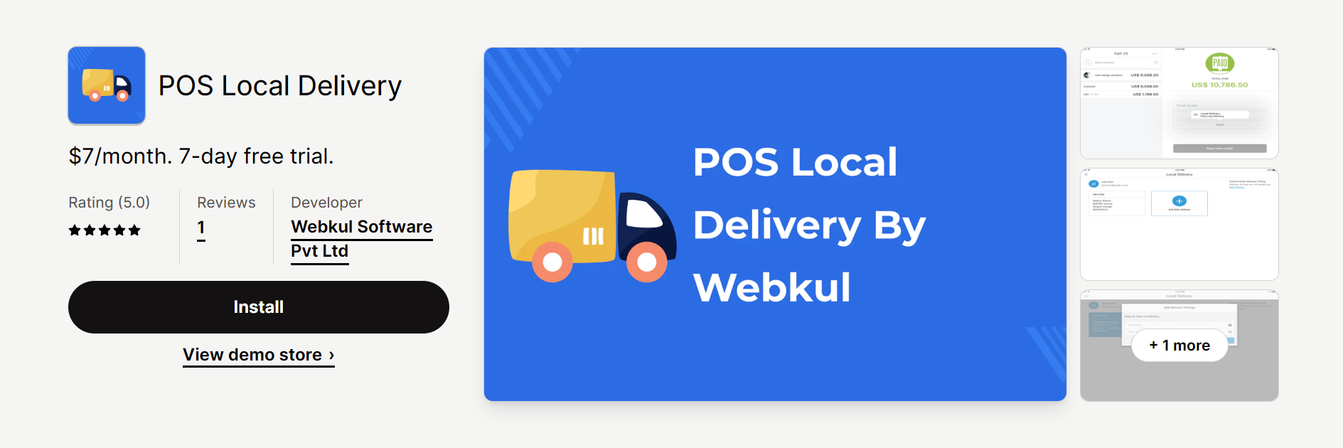 2. POS Local Delivery