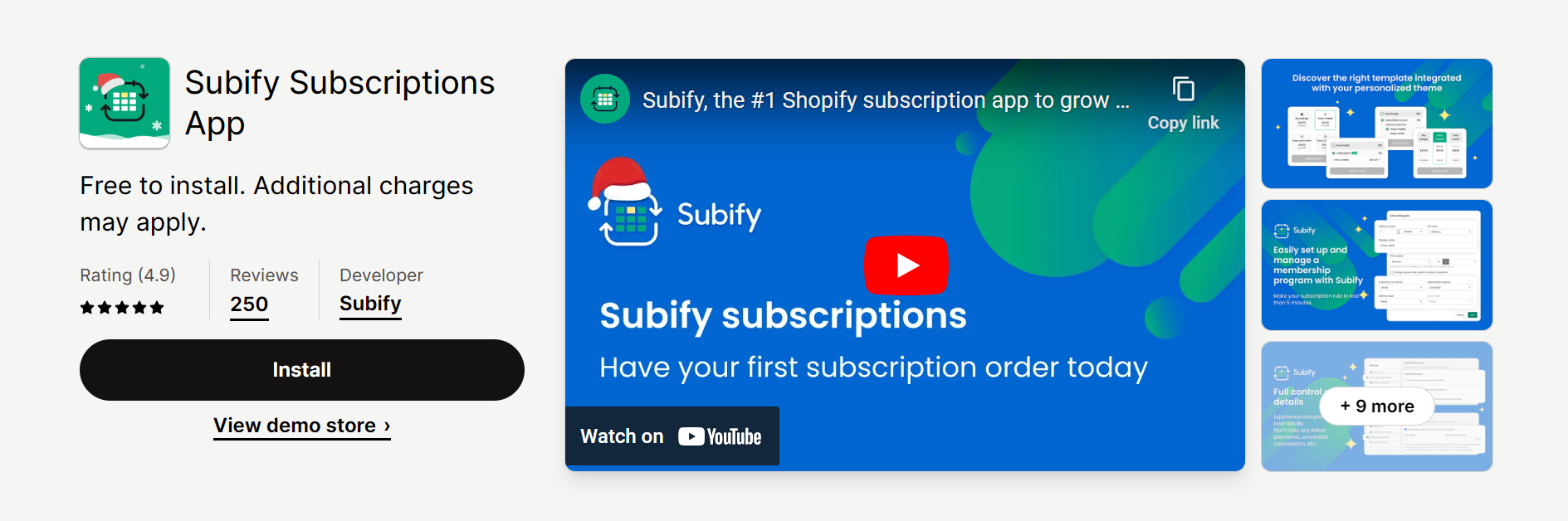Subify Subscriptions