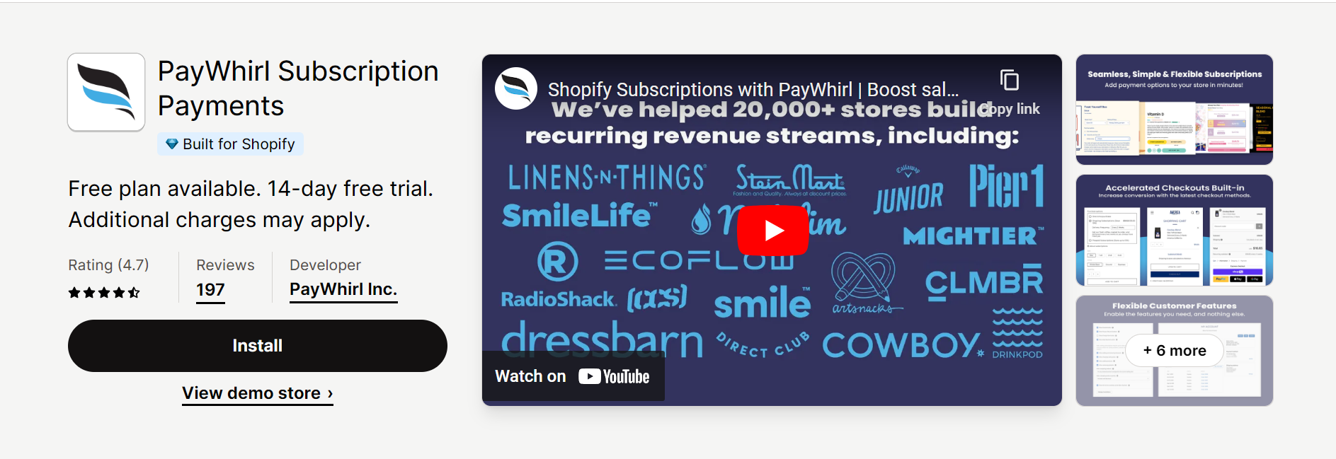 PayWhirl Subscription