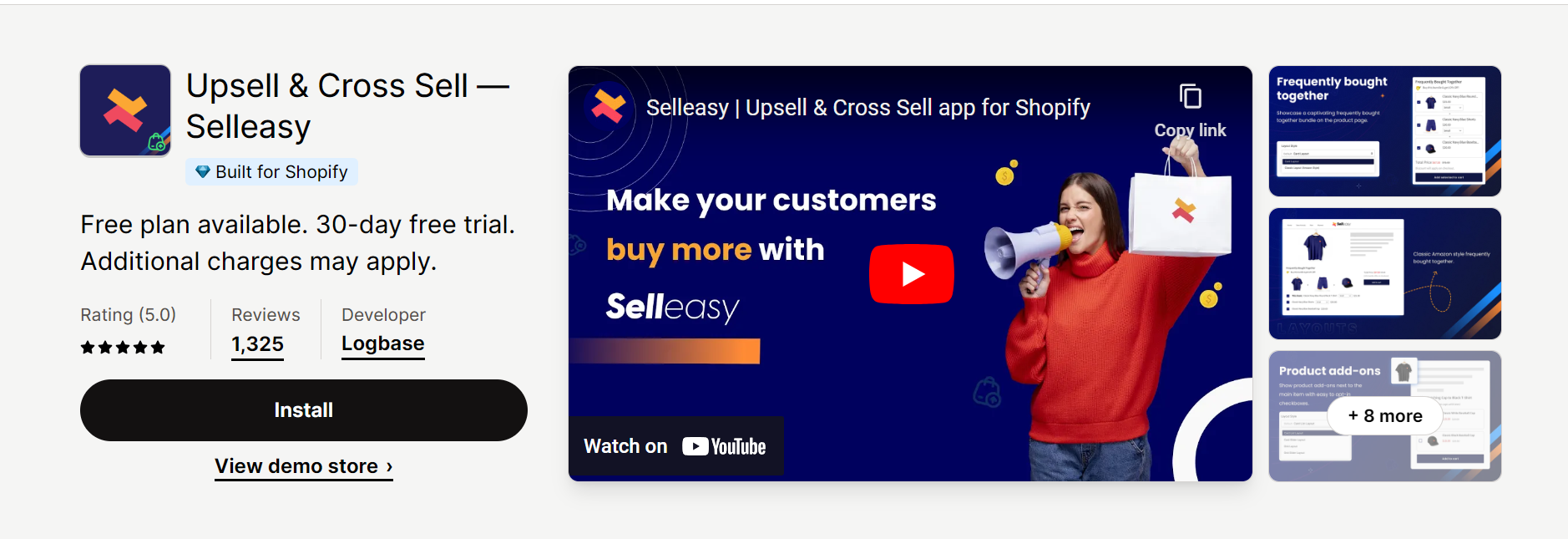 Upsell & Cross Sell — Selleasy