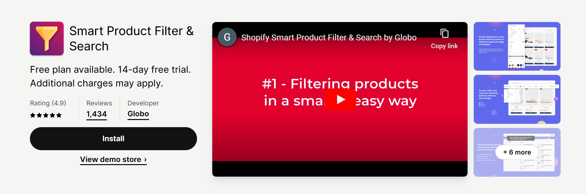 Smart Product Filter & Search