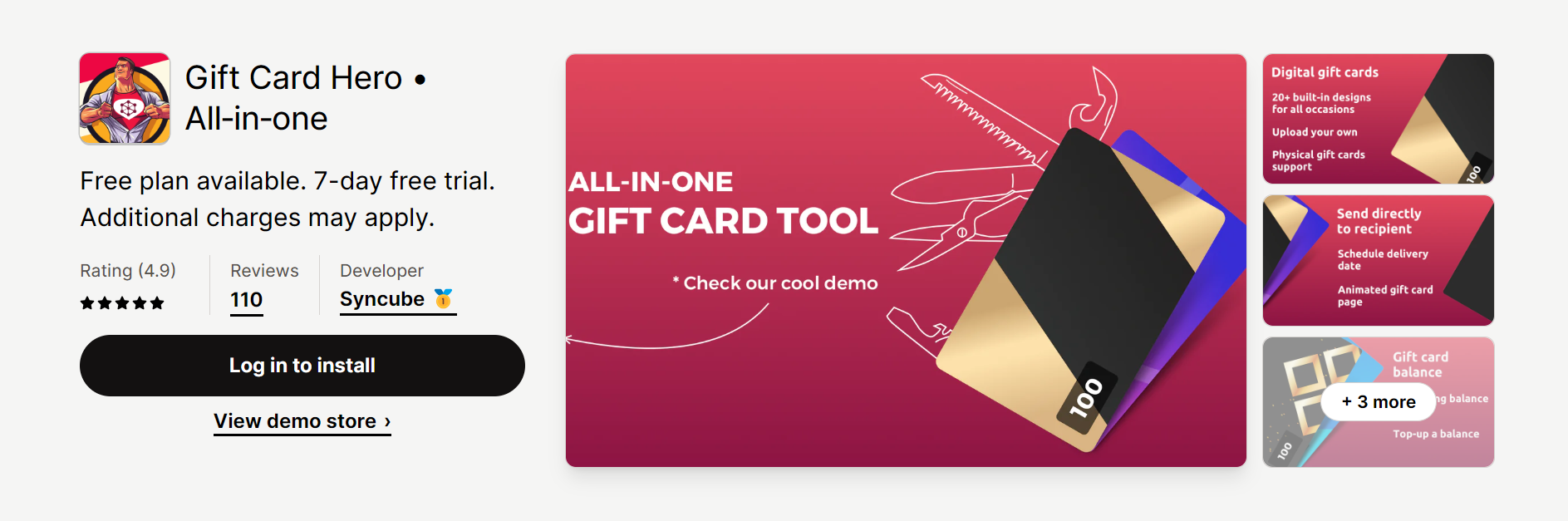 Gift Card Hero • All‑in‑one