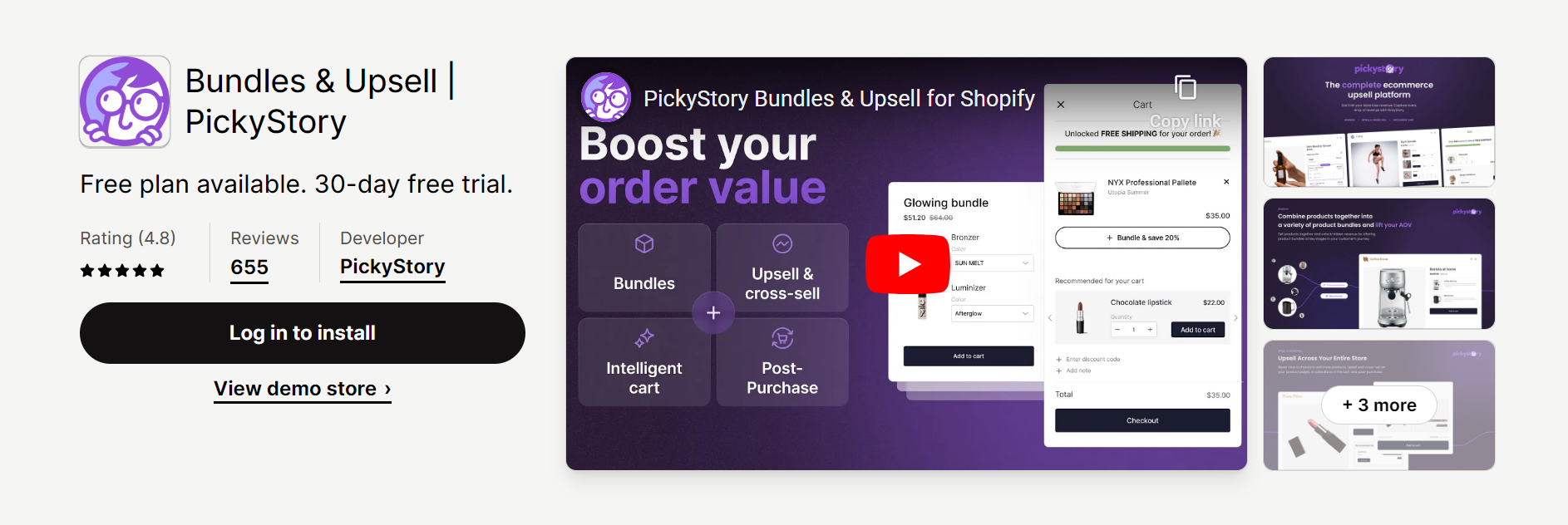 Bundles & Upsell | PickyStory