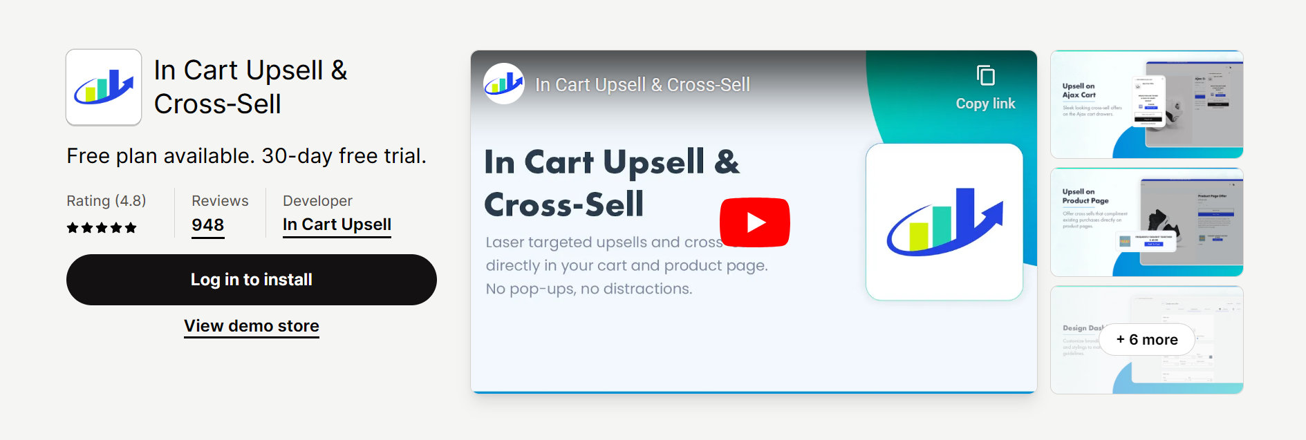 In Cart Upsell & Cross‑Sell