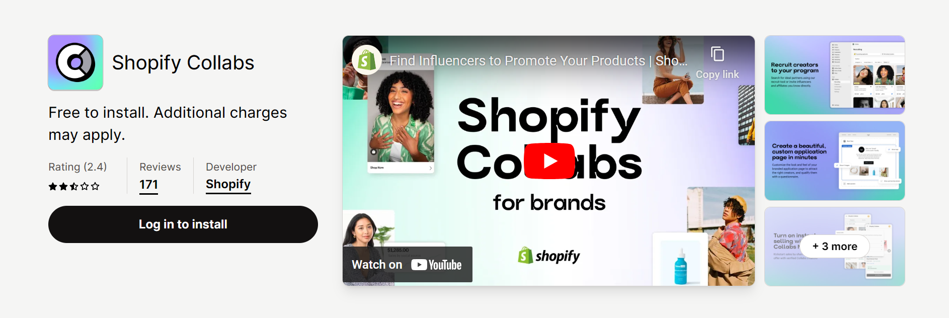 About Shopify Collabs App
