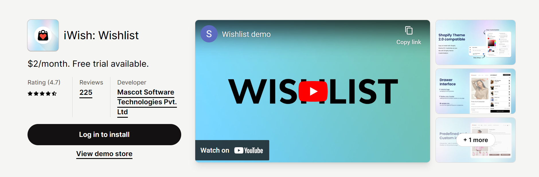 iWish: Wishlist