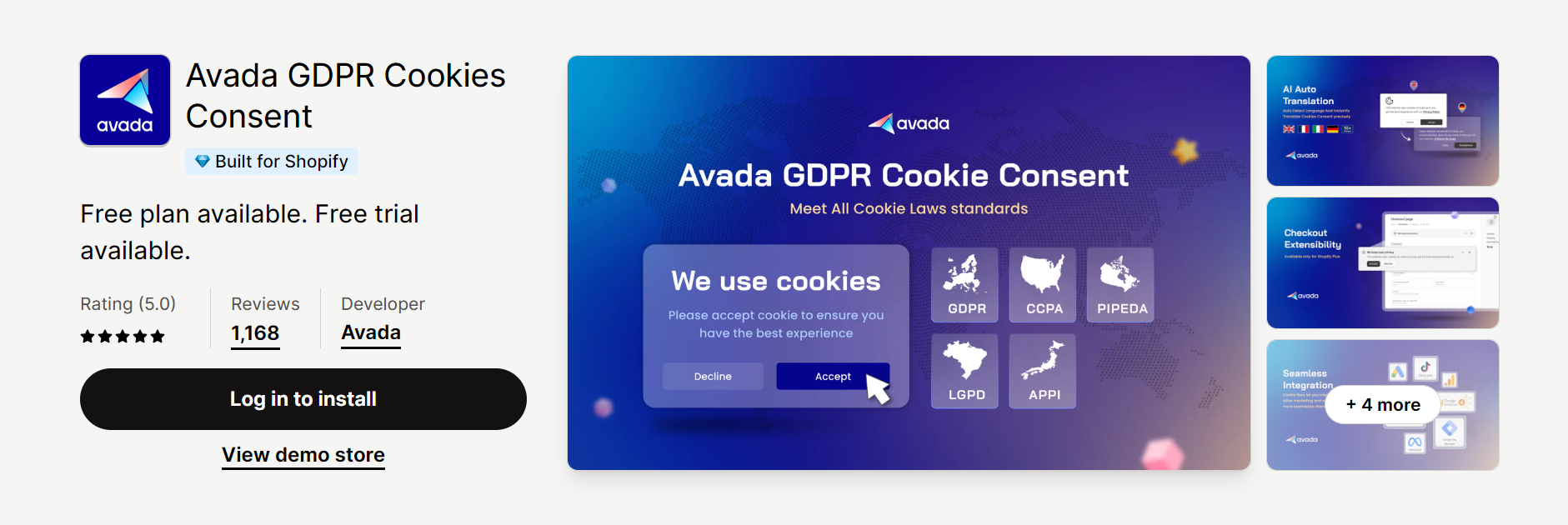 Avada GDPR Cookies Consent