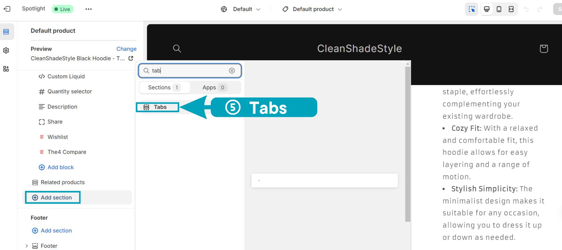Add Tabs Into Your Product Page