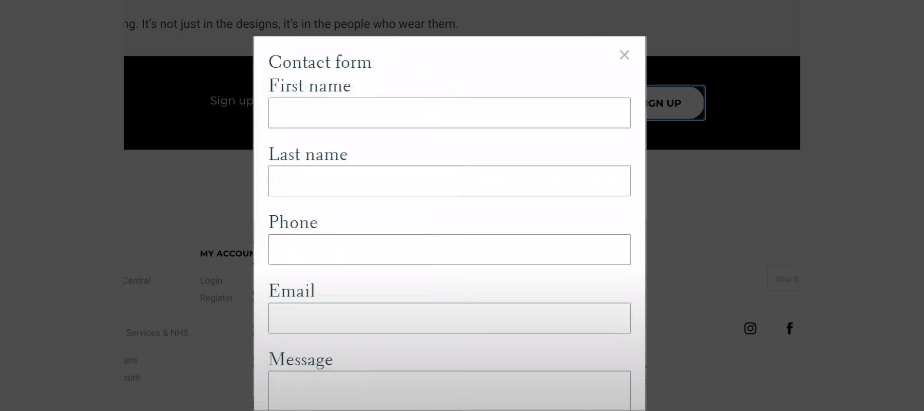 Integrate The Contact Form
