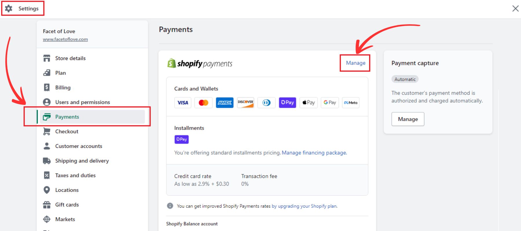 guide to customize your Shopify payout schedule