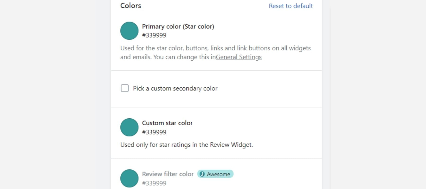 Customer Your Product Review Page