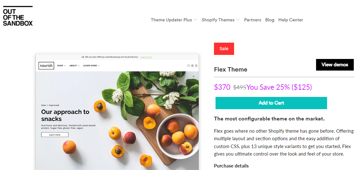 What is the Shopify Flex Theme?