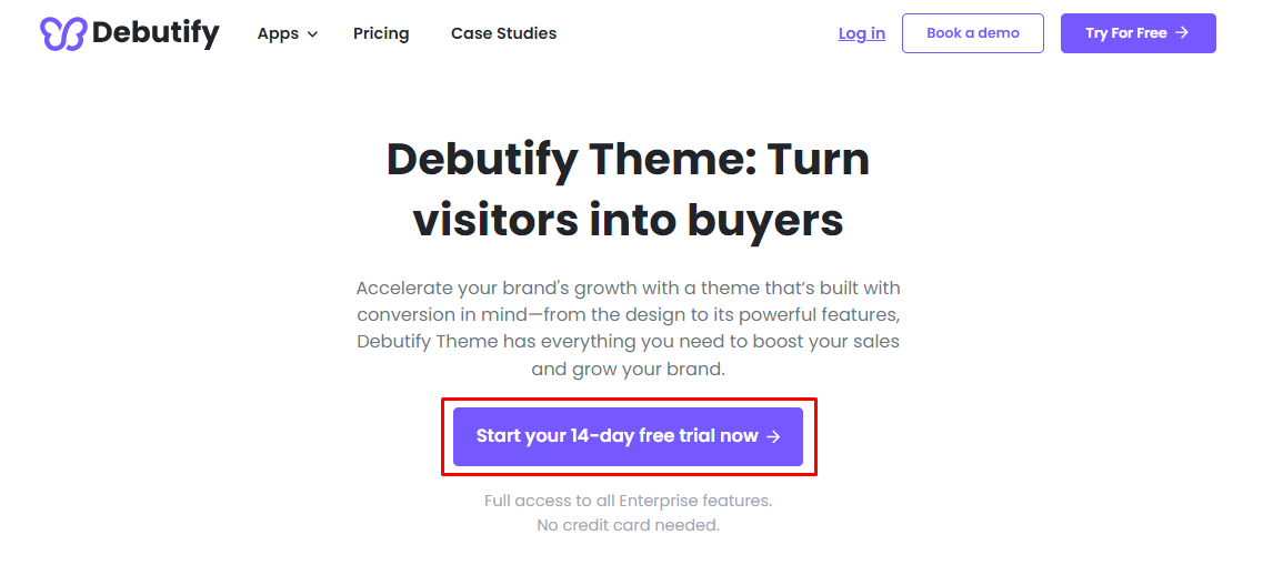 Purchase Debutify Shopify Theme