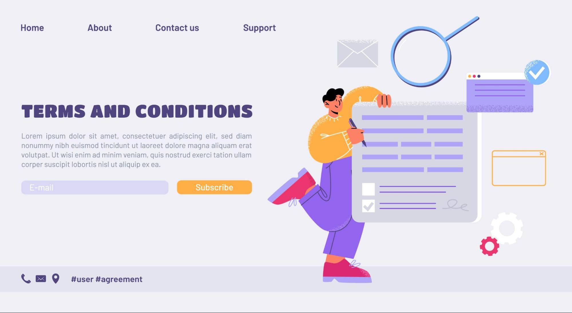 Shopify terms and conditions