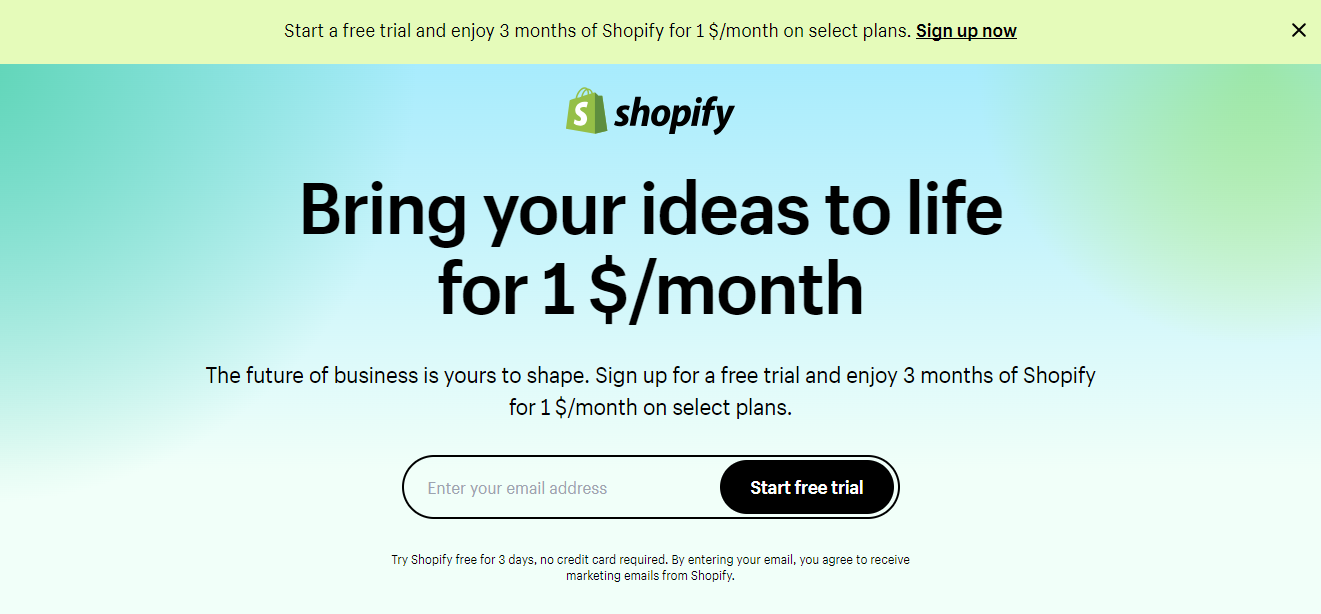 Shopify note section