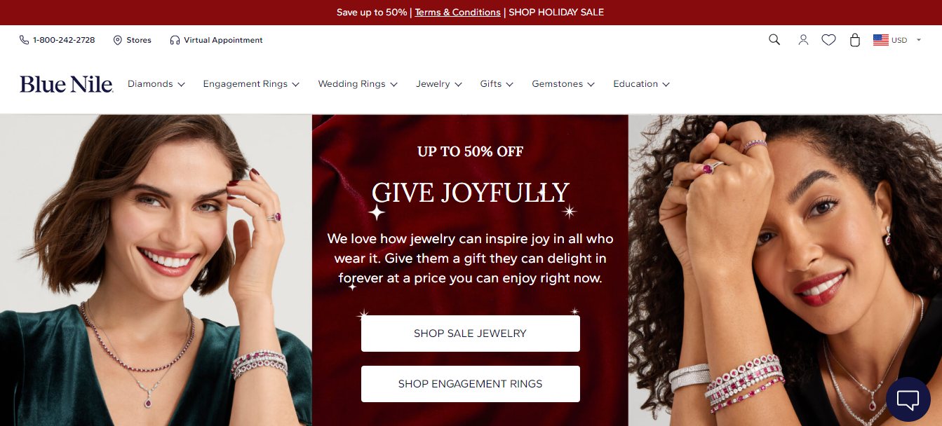 best Shopify jewelry stores examples