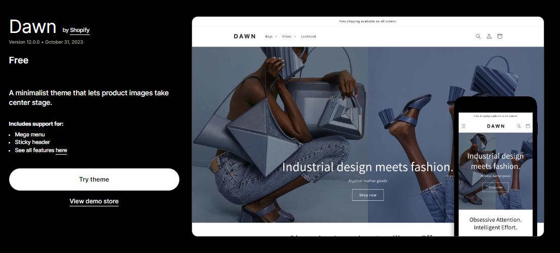Shopify Dawn Theme