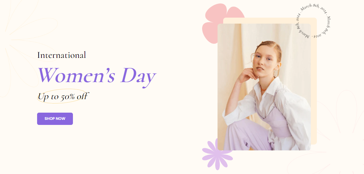 Best Women’s Day Website Themes & Templates