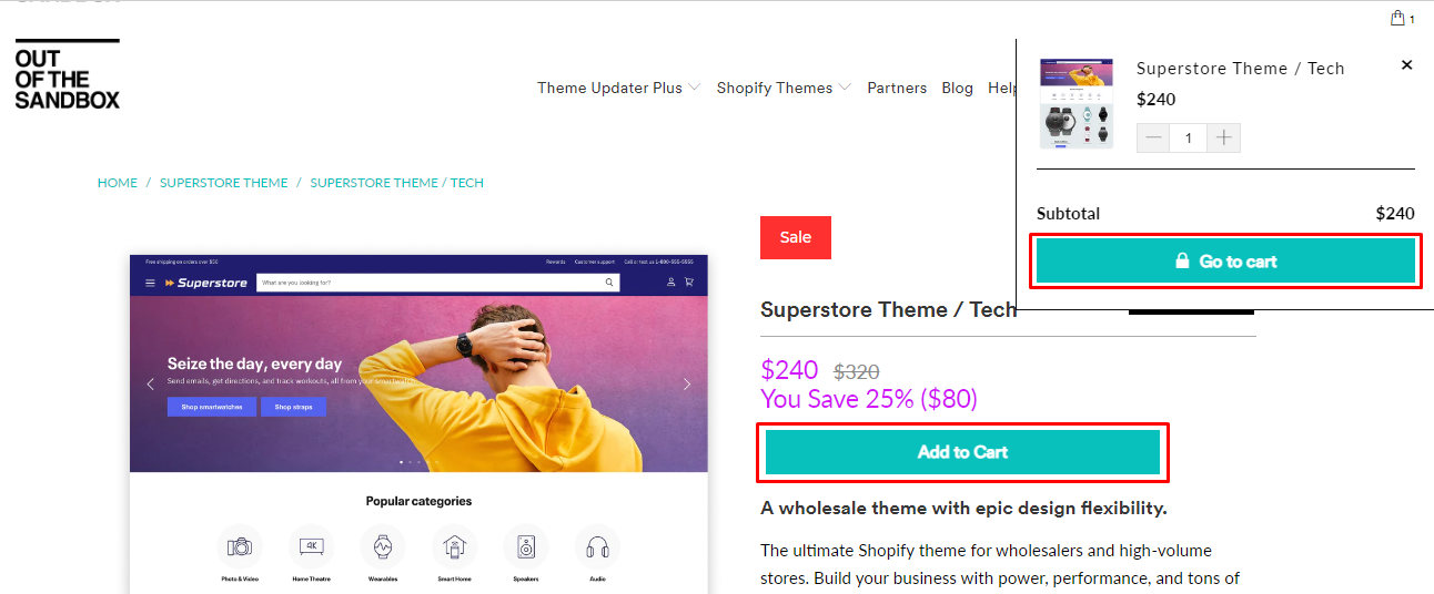 Shopify Superstore Theme