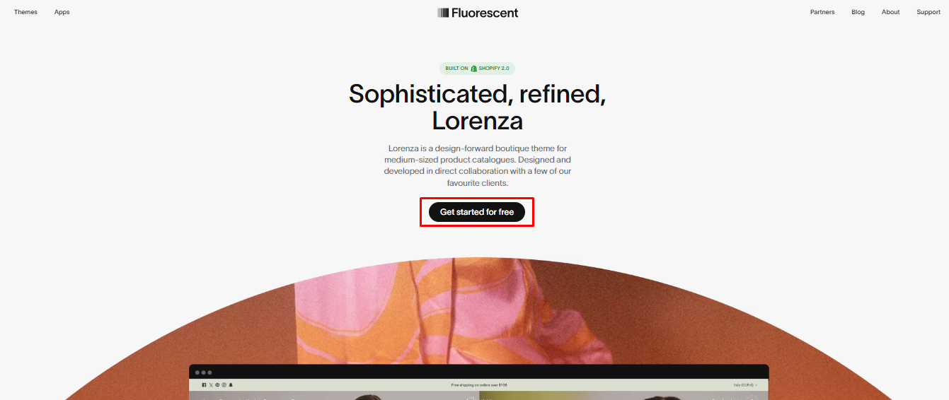 Purchase Shopify Lorenza Theme