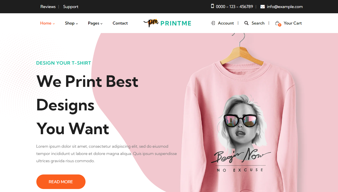 Best Shopify Themes for Print on Demand - Printme