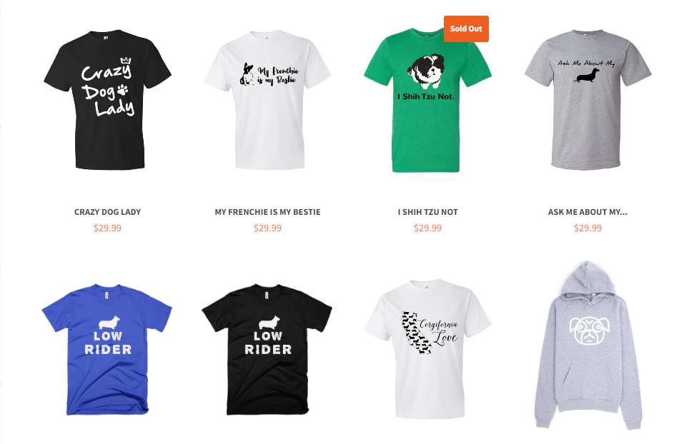 Best Shopify T-shirt Stores