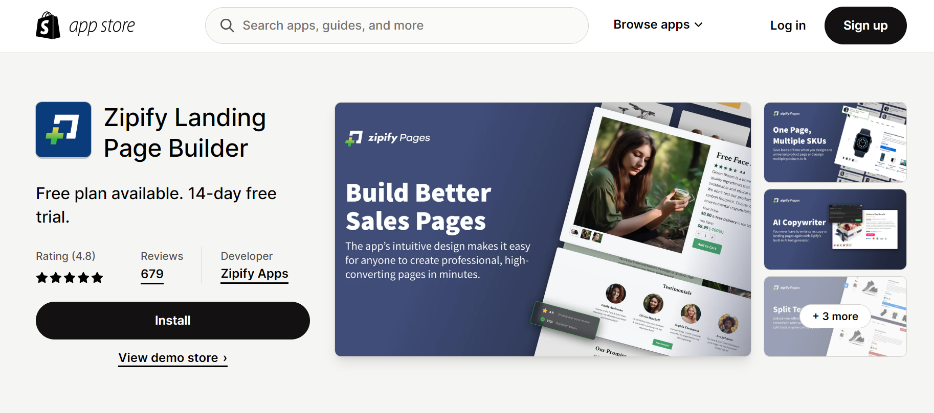 Zipify Pages Builder & Editor